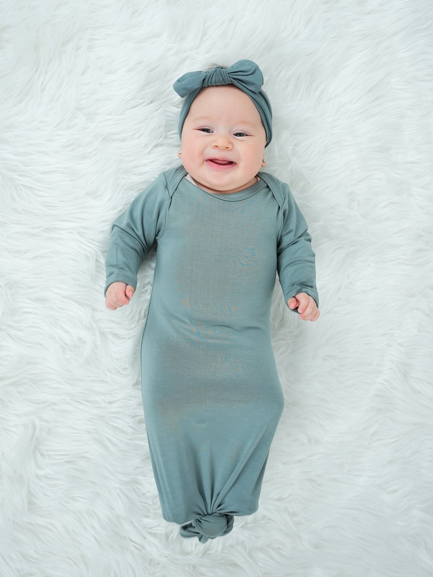 Bamboo Knotted Baby Gown