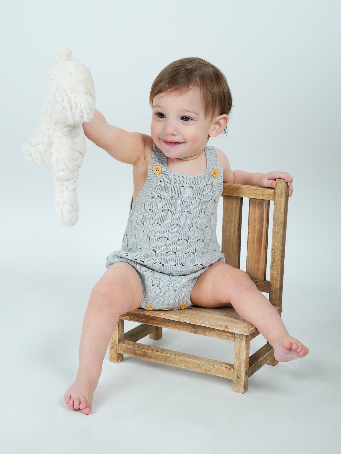Knit Bubble Romper