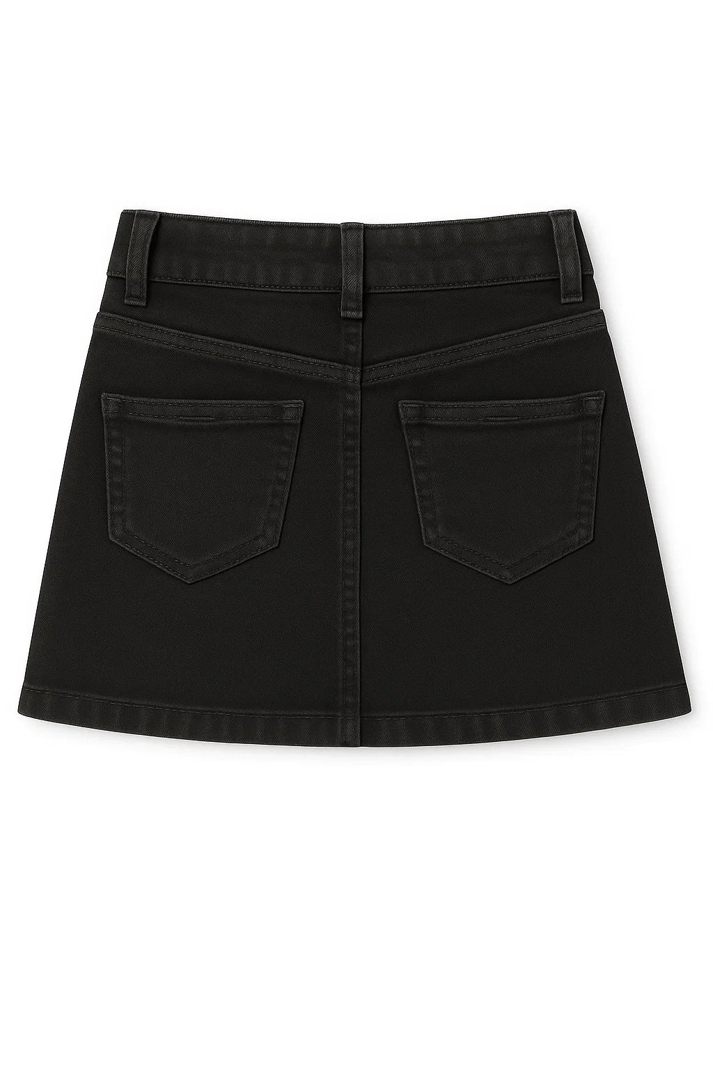 Classic Stretch Denim Skirt