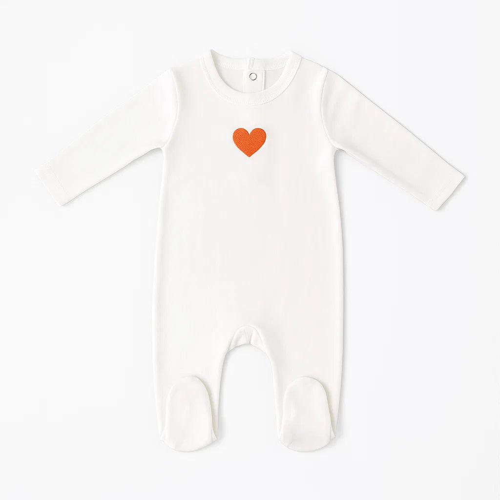 Baby Embroidery Footie
