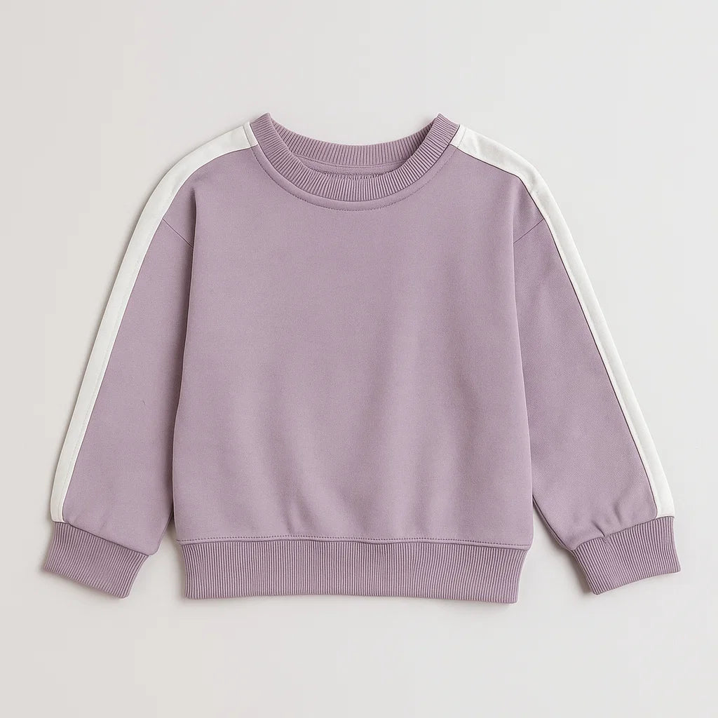 Girls Crew Sweatshirt Top