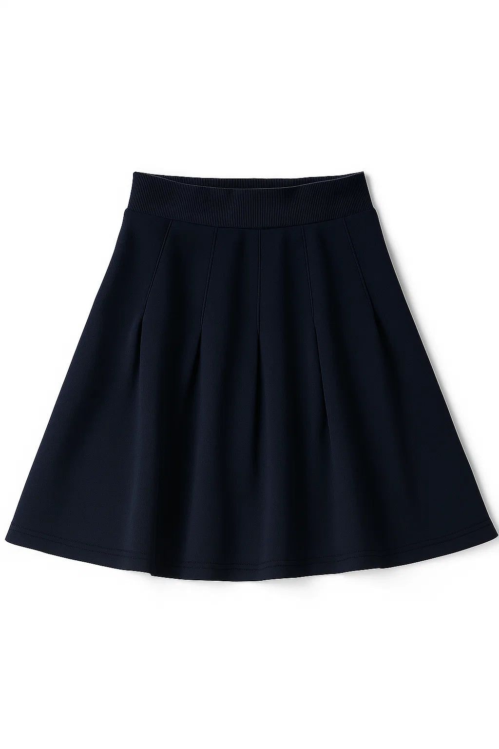 Pleated Sweat Skirt