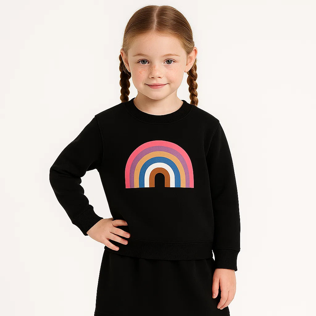 Rainbow Crew Top