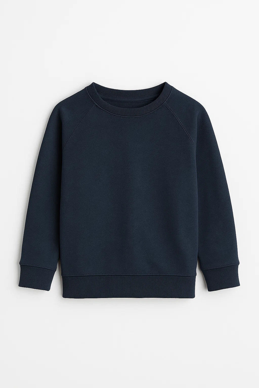 Girls’ Stretch Denim Crew Neck Tee