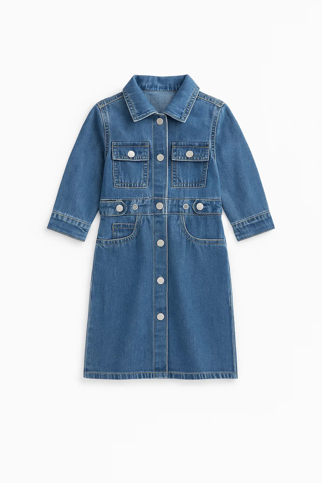 Denim Pocket Dress