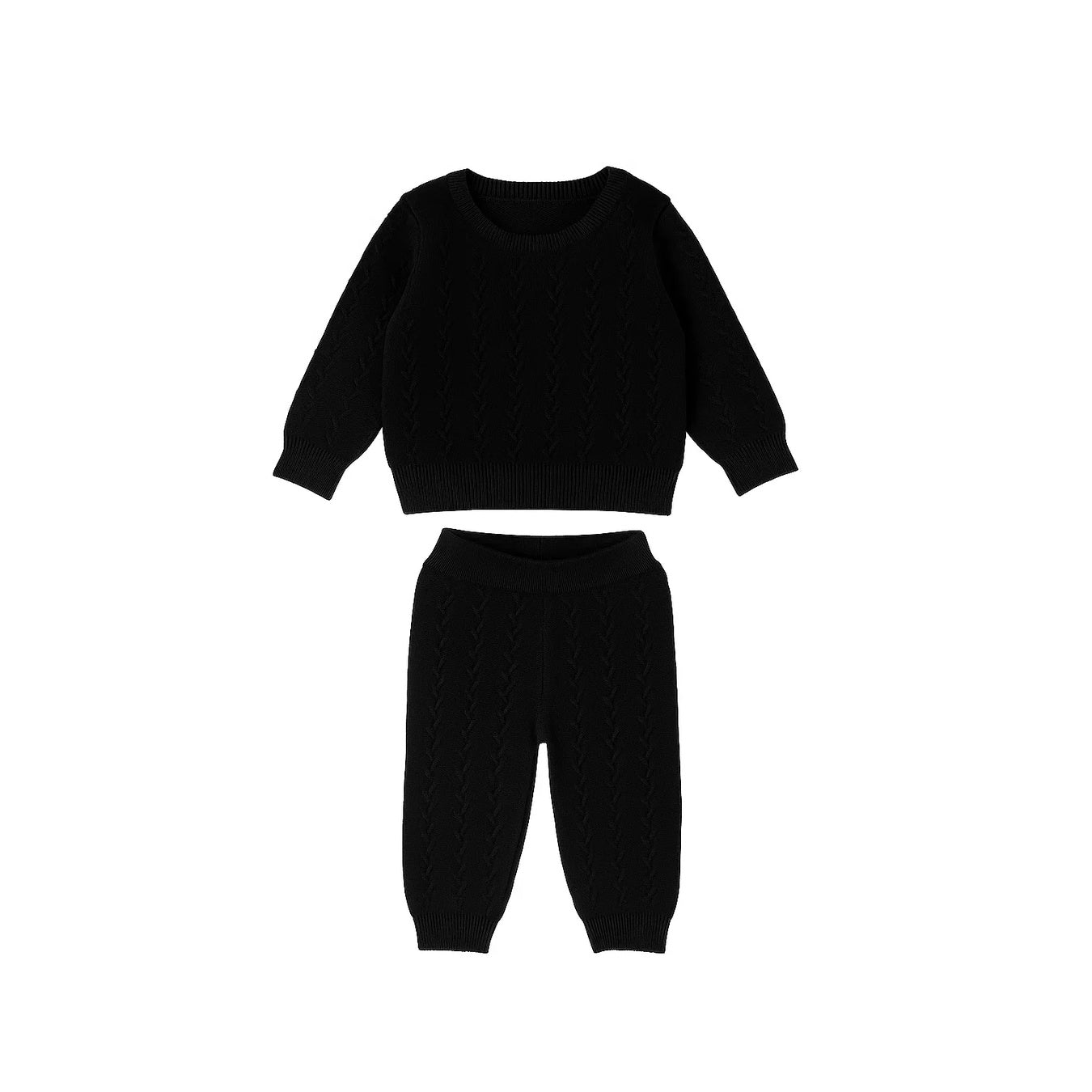 Baby Cable Knit set