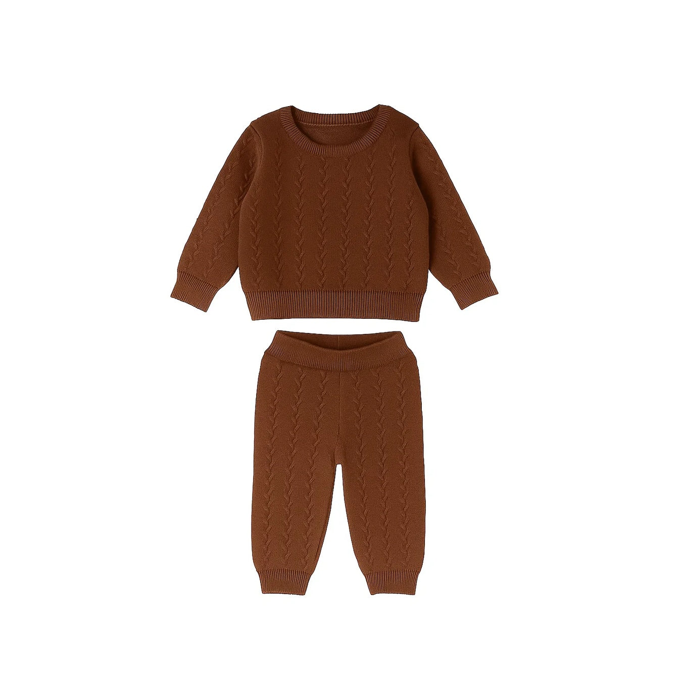 Baby Cable Knit set