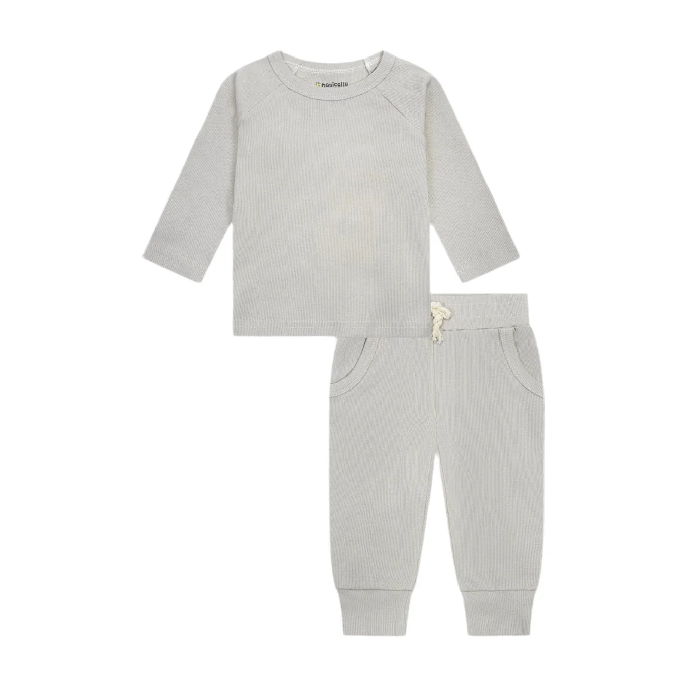 Ribbed Pajama Set
