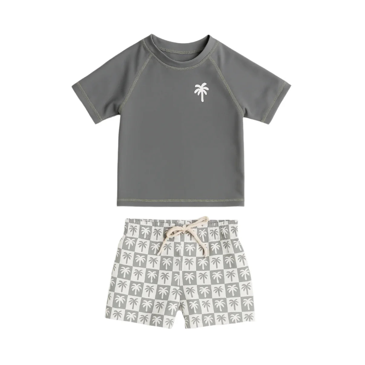 Baby Boys Rashguard & Bathing Suit Set