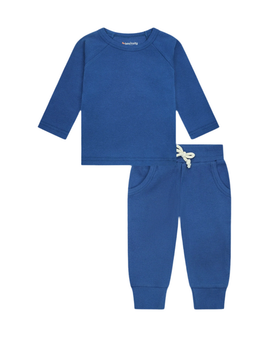 Ribbed Pajama Set