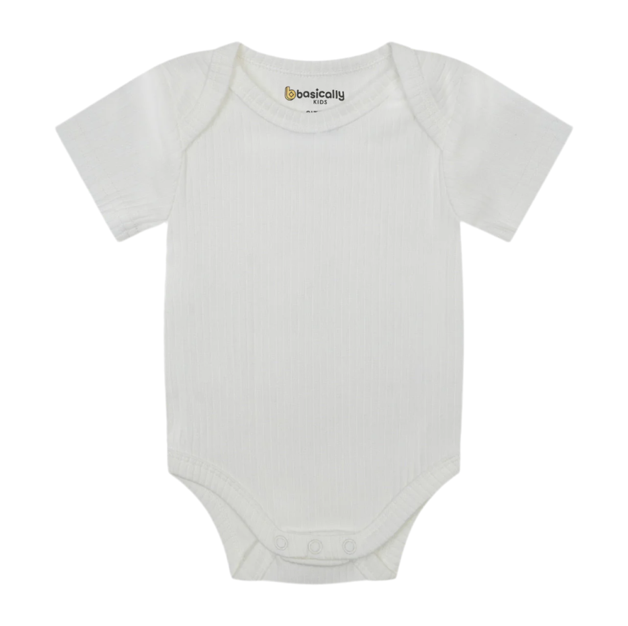 Ribbed Short Sleeve Onesie