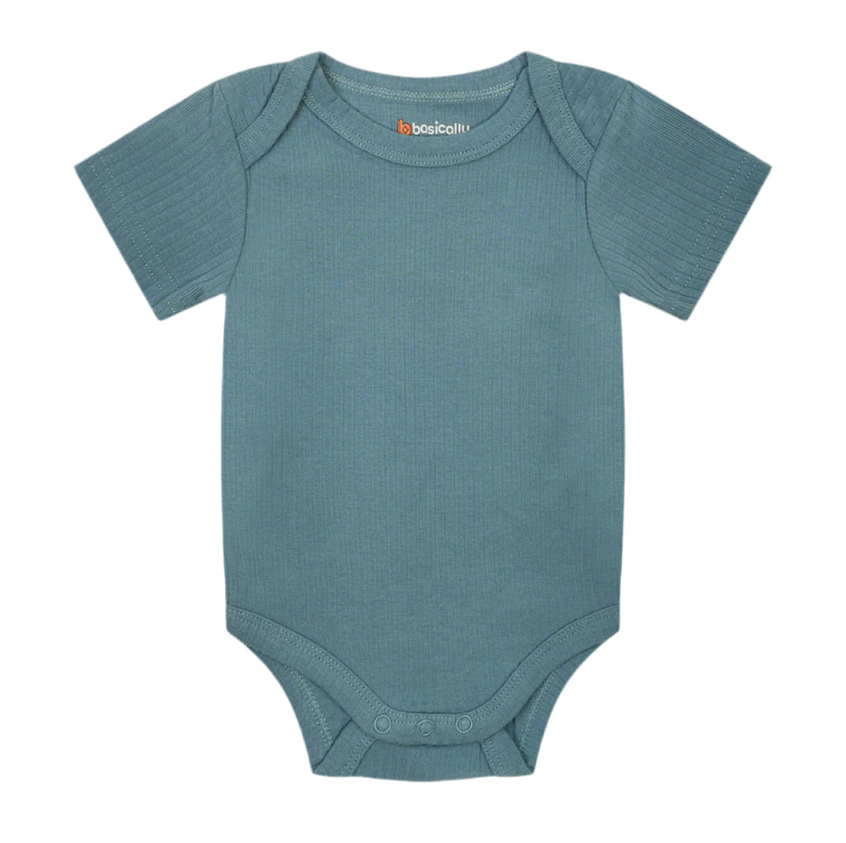 Ribbed Short Sleeve Onesie