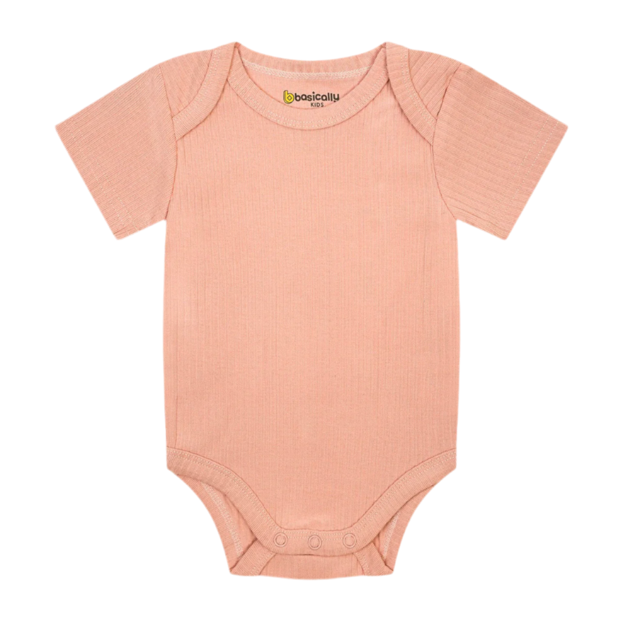 Ribbed Short Sleeve Onesie