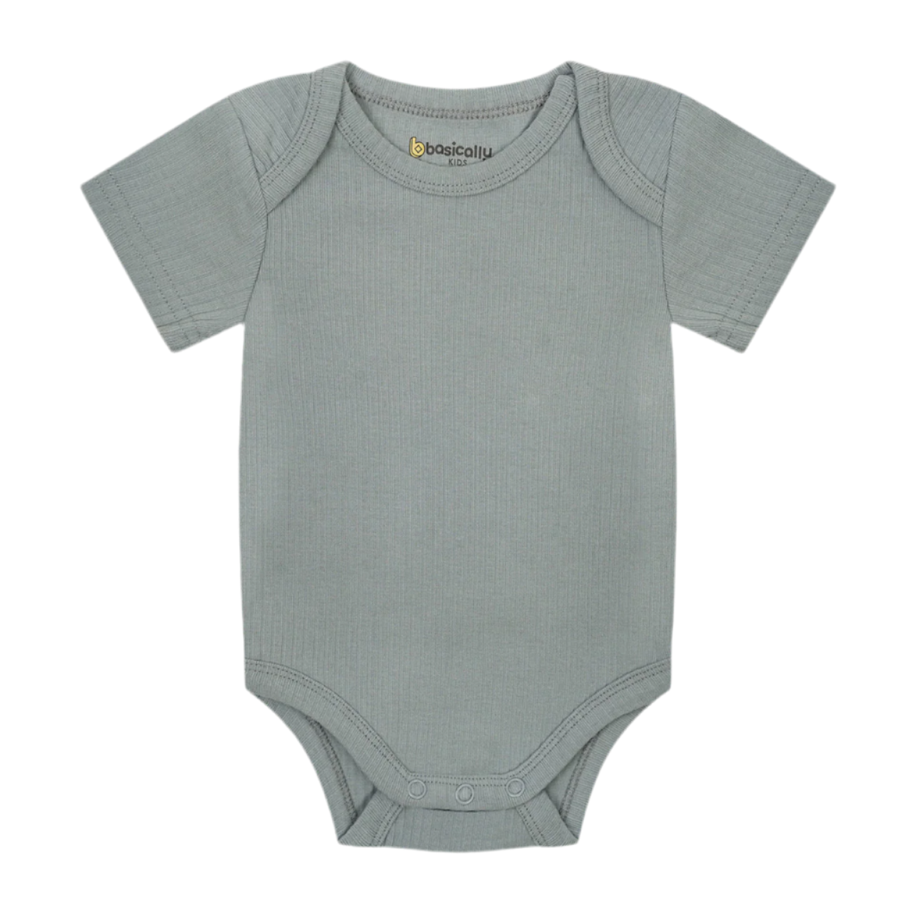 Ribbed Short Sleeve Onesie