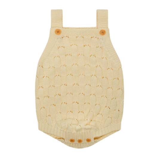 Knit Bubble Romper