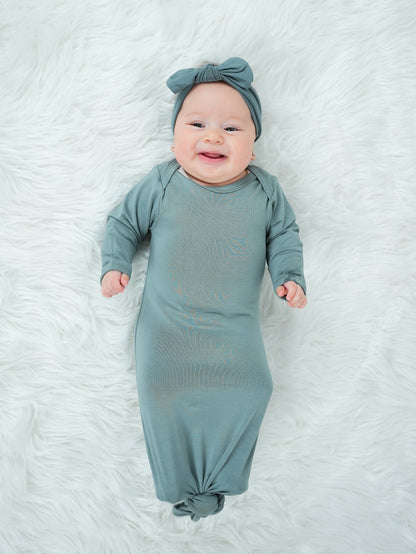 Bamboo Knotted Baby Gown