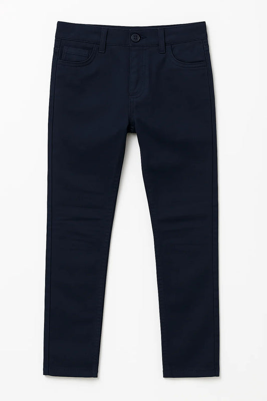Boys 5 Pocket Slim Chinos