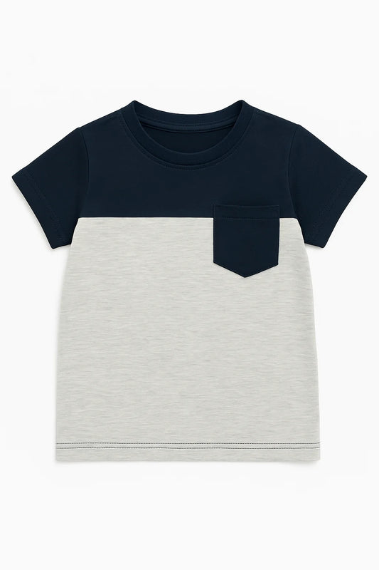 Color block T-shirt