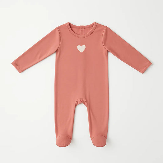 Baby Embroidery Footie
