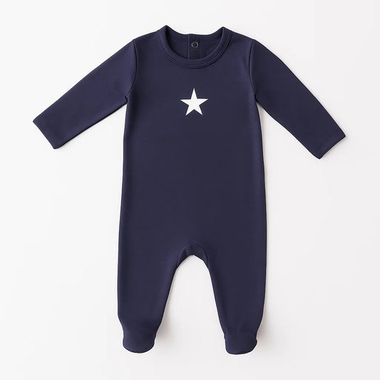 Baby Embroidery Footie