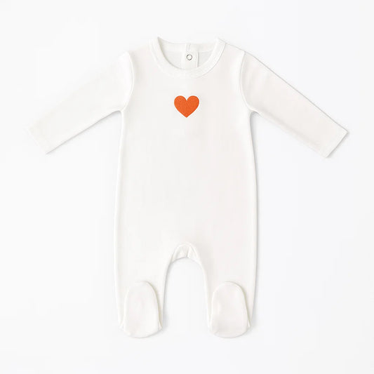 Baby Embroidery Footie