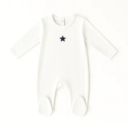 Baby Embroidery Footie
