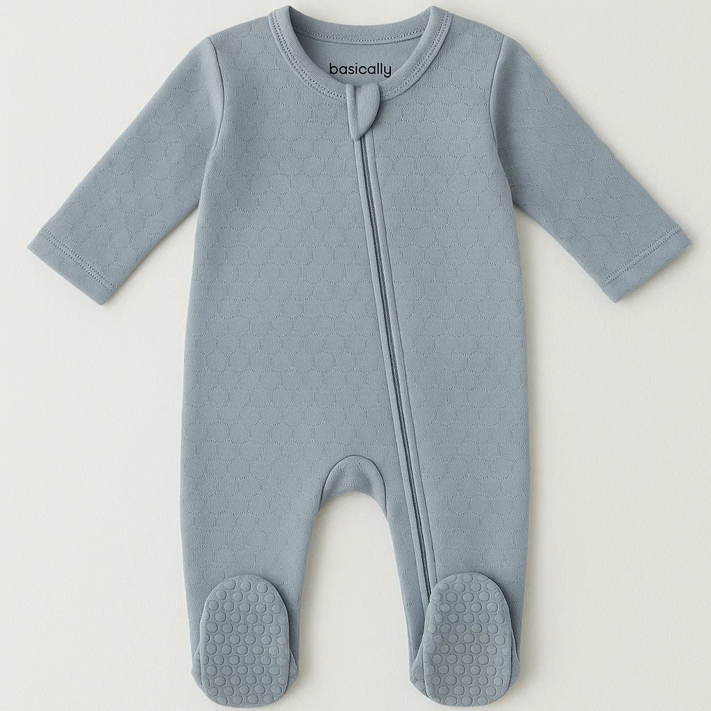 Baby Honeycomb Footie