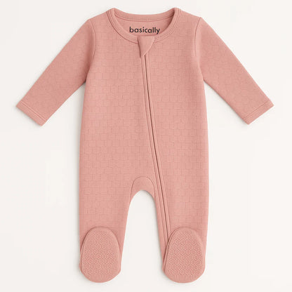 Baby Honeycomb Footie