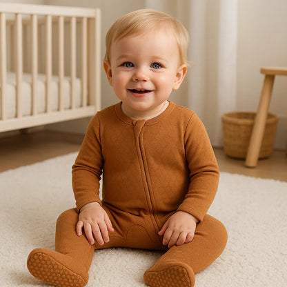 Baby Honeycomb Footie