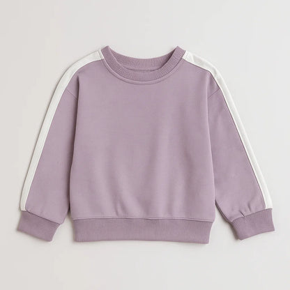 Girls Crew Sweatshirt Top