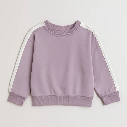 Girls Crew Sweatshirt Top