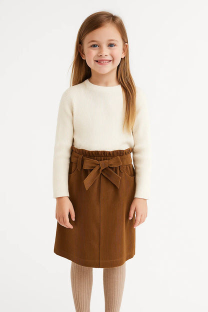 Girls Corduroy Skirt
