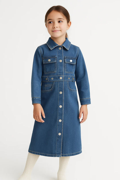 Denim Pocket Dress