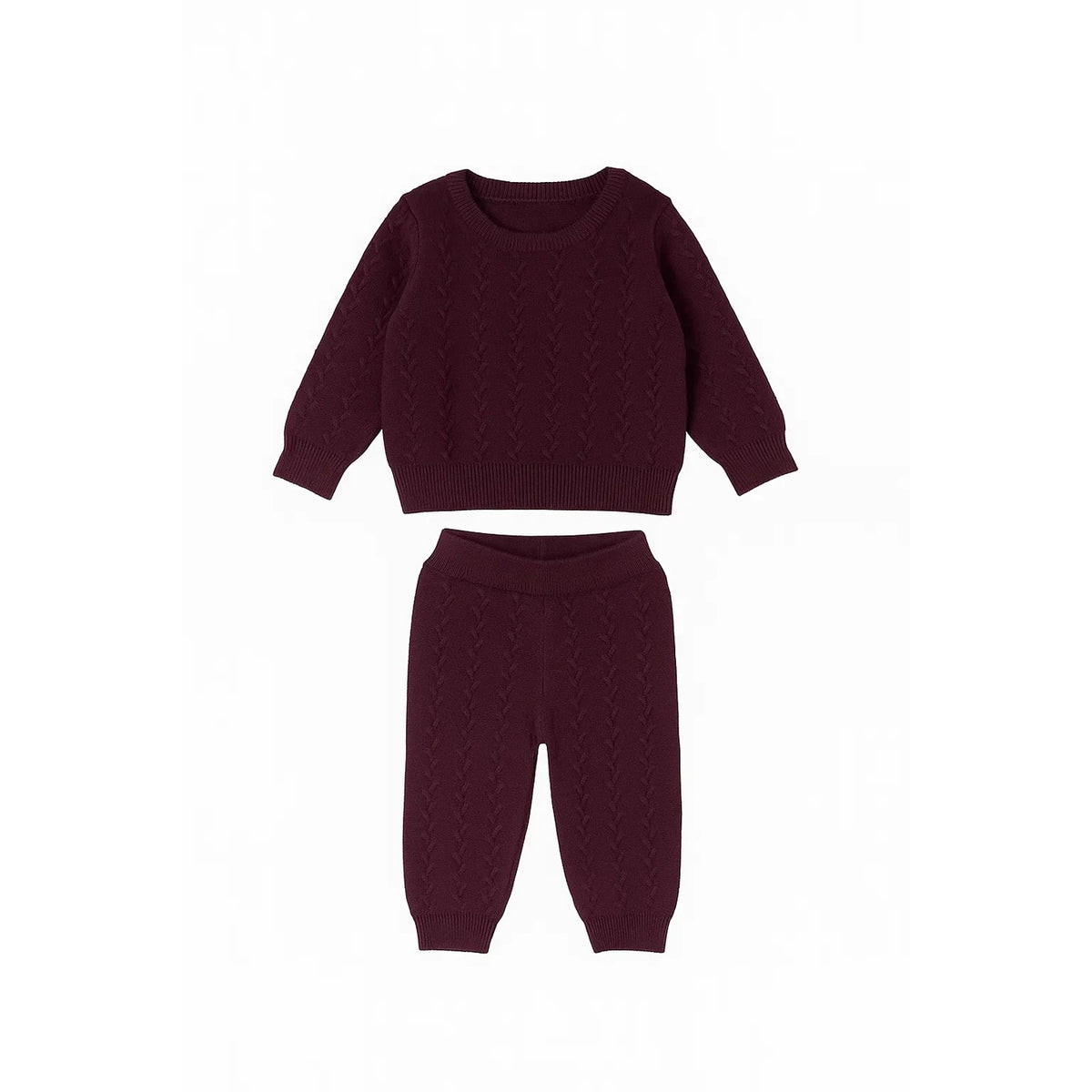 Baby Cable Knit set