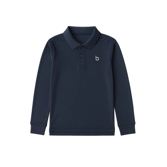 Boys Dri-Fit Performance Long Sleeve Polo