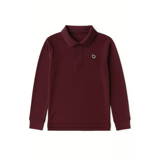 Boys Dri-Fit Performance Long Sleeve Polo