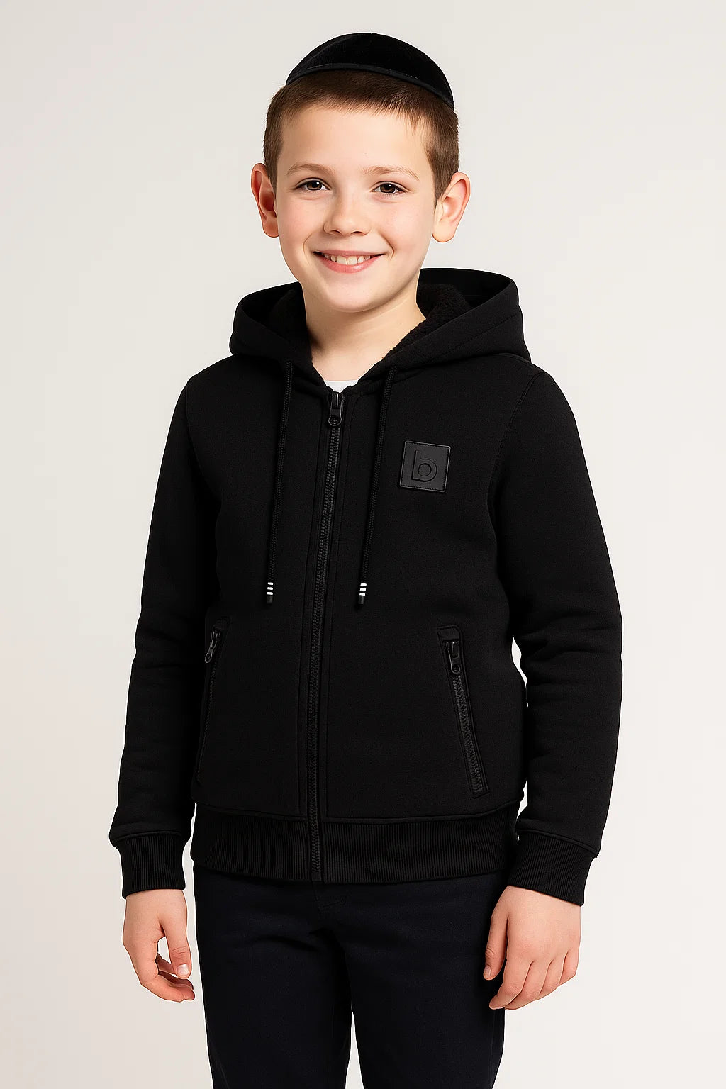 Basically Heavy Faux Fur Hoodie