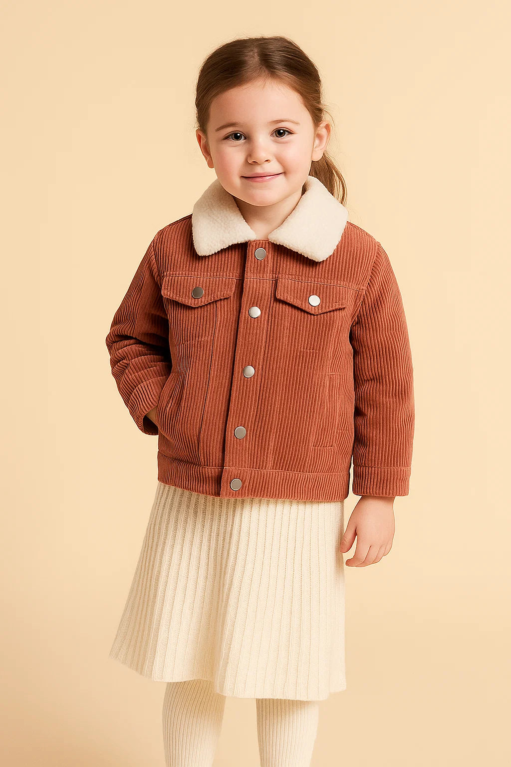 Corduroy Sherpa Jacket