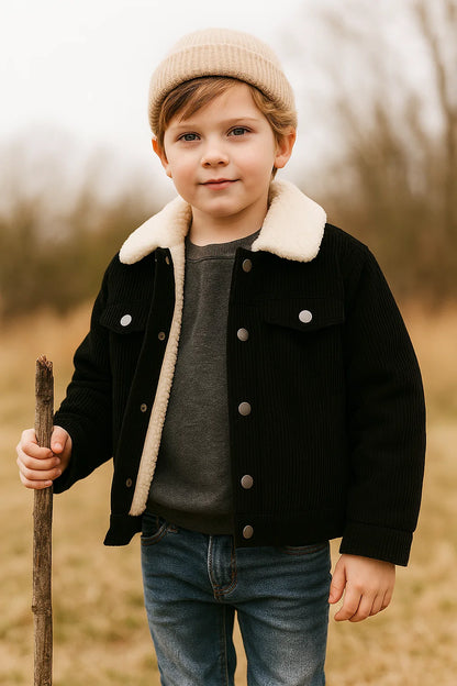 Corduroy Sherpa Jacket