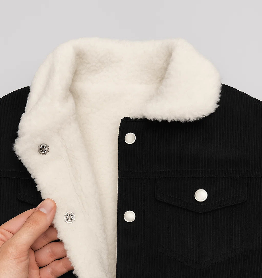 Corduroy Sherpa Jacket