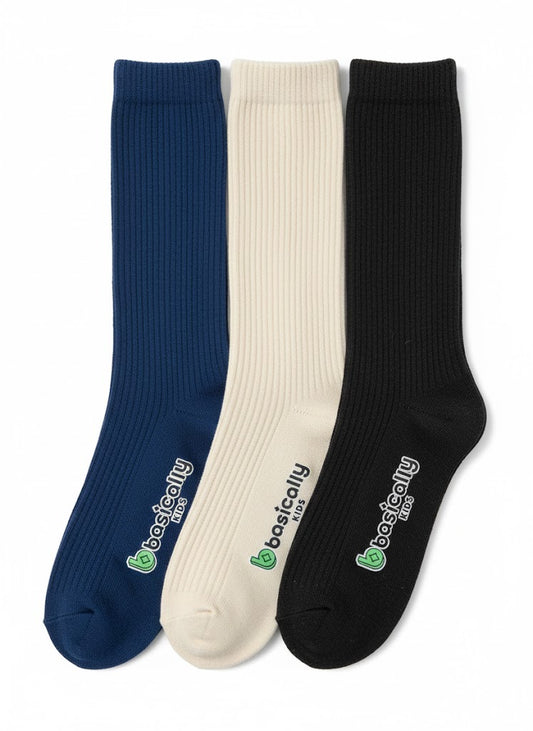 Girls knee sock 3 pack