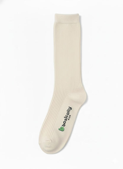 Girls Ribbed Knee Sock